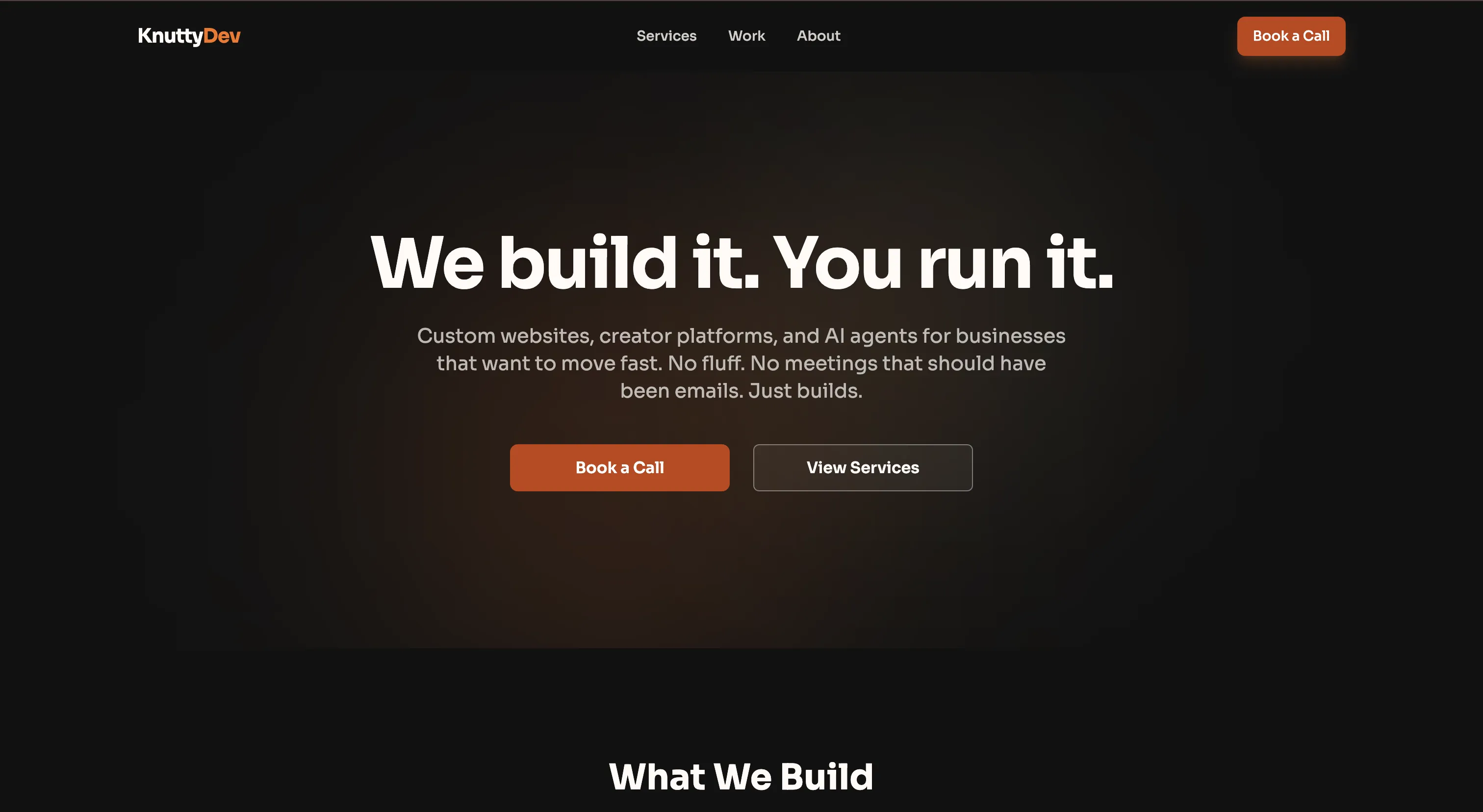 KnuttyDev web development